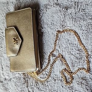 Michael kors gold purse